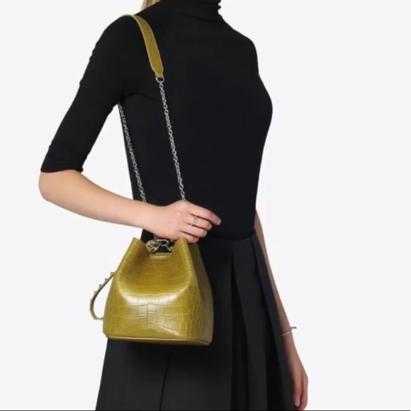 Mini Pingo Croco Chain Set Bag - Picture 7 of 9